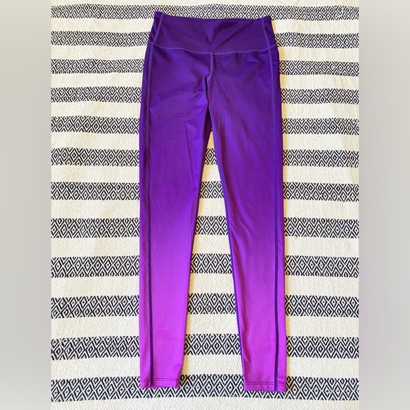 Athleta Purple Ombré Leggings - XS - Picture 1 of 11